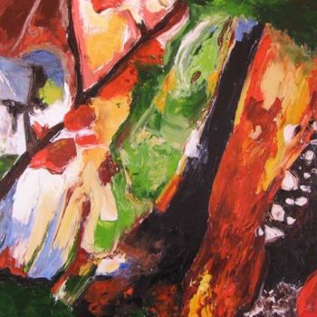 Peinture intitulée "gran sabana" par Roseline Chouraqui, Œuvre d'art originale