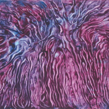 Ζωγραφική με τίτλο "Jaillisement neuron…" από Fabrice Cadet, Αυθεντικά έργα τέχνης, Ακρυλικό
