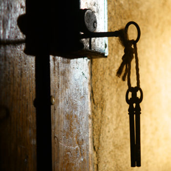 Photographie intitulée "Les clés" par Fabrice Cadet, Œuvre d'art originale