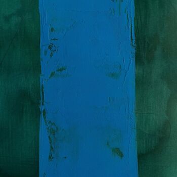 Картина под названием "horizon suspendu 5" - Fabrice Janvier, Подлинное произведение искусства, Акрил