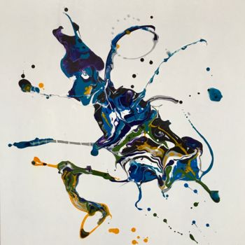 Malarstwo zatytułowany „A new Error” autorstwa Fabrice Anglade, Oryginalna praca, Akryl