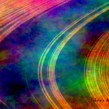 Digital Arts titled "Astralis" by Fabrizio Agostini, Original Artwork, Digital Painting