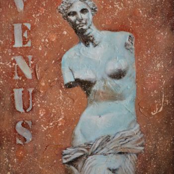 Pintura intitulada "venus-olio-e-acrili…" por Fabrizio Ceccarelli, Obras de arte originais, Acrílico