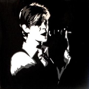 Malarstwo zatytułowany „David.Bowie” autorstwa Fabulosfab, Oryginalna praca