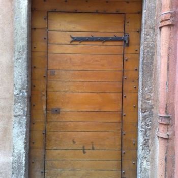 Fotografia intitulada "Porte (66) Lyon Fra…" por Hosni, Obras de arte originais