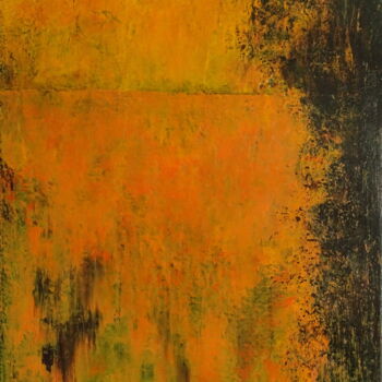 Painting titled "Doucha" by Fairouz Chilkowy, Original Artwork, Acrylic Mounted on Wood Stretcher frame