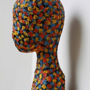 Скульптура под названием "HEADS N° 1" - Stefano Fanara, Подлинное произведение искусства