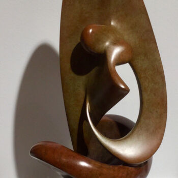雕塑 标题为“Embarquement pour C…” 由Fanjol, 原创艺术品, 青铜