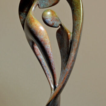 雕塑 标题为“Visa-Vie” 由Fanjol, 原创艺术品, 青铜