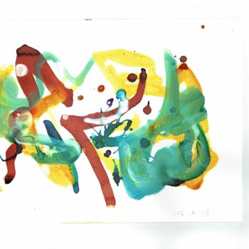 Peinture intitulée "ff-peinture-16a18.j…" par Fanny Fradin, Œuvre d'art originale