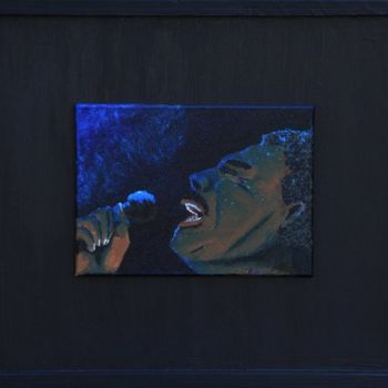 Painting titled "Esprit Jazz 4" by Fanny, Original Artwork, Acrylic