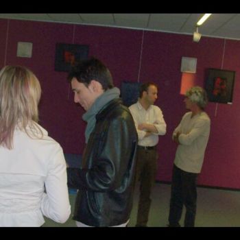 Pintura intitulada "expo avril 2009" por Fanny, Obras de arte originais