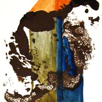 Schilderij getiteld "Copa Cabanes" door Fan M, Origineel Kunstwerk, Inkt