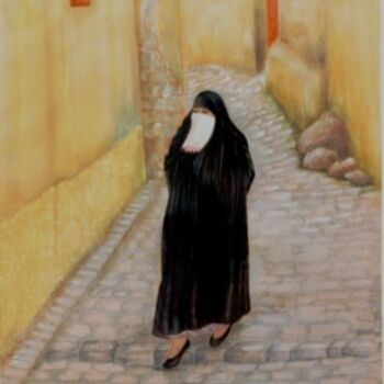 Painting titled ""La Mleya"  Constan…" by Farida Benmahmoud, Original Artwork