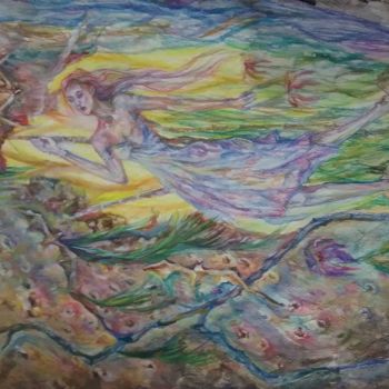 Painting titled "fariel-shafee-fear-…" by Fariel Shafee, Original Artwork