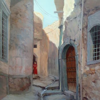 Peinture intitulée "Mon allée (1) 60x80" par Faris Al-Rawi, Œuvre d'art originale, Huile