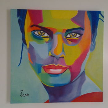 Painting titled "Maia" by Faro, Original Artwork, Oil