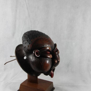 Sculpture titled "img-5308.jpg" by Farouk Oumar Ndoukouo, Original Artwork, Terra cotta