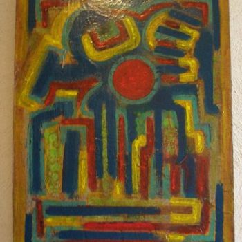 Картина под названием "INCA" - Francis-Andre Fasolart, Подлинное произведение искусства