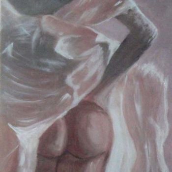 Painting titled "NUIT DE NOCE" by Olga Sales, Original Artwork, Acrylic