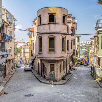 Fotografia intitolato "Istanbul Streets-Ba…" da Fatih Eseler, Opera d'arte originale, Fotografia digitale