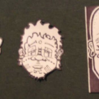 Drawing titled "Stickers1" by Fat Tony, Original Artwork
