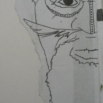 Drawing titled "PNG man" by Fat Tony, Original Artwork