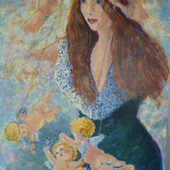 Pittura intitolato "La Manipulatrice" da Fauve En Provence, Opera d'arte originale, Altro