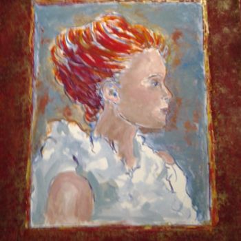 Malerei mit dem Titel "Rosalie" von Fauve En Provence, Original-Kunstwerk