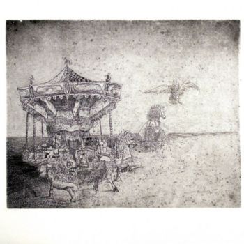 印花与版画 标题为“Manège 1” 由François Crinel, 原创艺术品