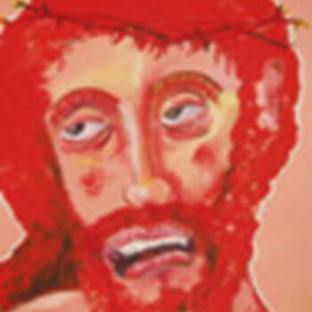 Peinture intitulée "Christ gisant 7 ( d…" par Francis Denis, Œuvre d'art originale