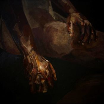 Pintura titulada "Las manos de Fernan…" por Federico Pedro, Obra de arte original, Otro