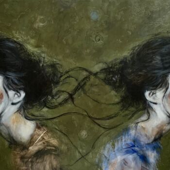 Картина под названием "Solitudini, Lonelin…" - Federica Belloli, Подлинное произведение искусства, Акрил