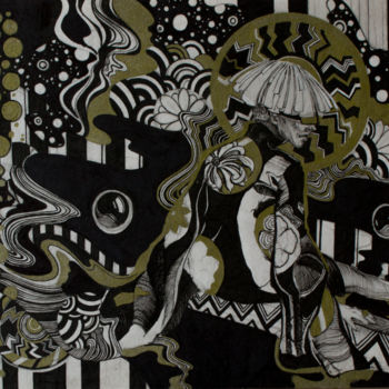 Рисунок под названием "5" - Евгений Федористов, Подлинное произведение искусства, Шариковая ручка