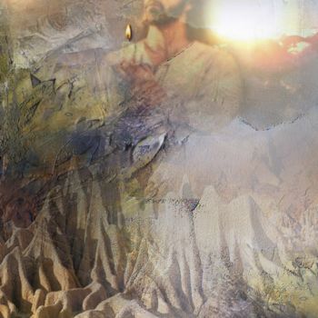 Arte digitale intitolato "3 Religieux" da Christine, Opera d'arte originale, Pittura digitale