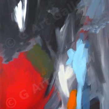 Schilderij getiteld "ABSTRACTION 11" door Fg, Origineel Kunstwerk, Olie