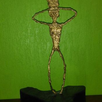 Sculpture titled "Africano" by Adilson, Original Artwork