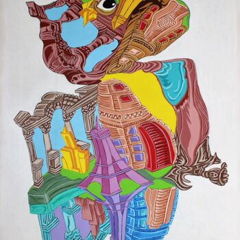 Peinture intitulée "#2315 Color Seasons" par Felipe Cortes Clopatofsky, Œuvre d'art originale, Acrylique