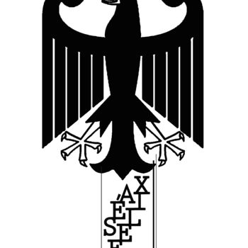 Digitale Kunst mit dem Titel ""GERMAN EAGLE" - FE…" von Felix Séa, Original-Kunstwerk