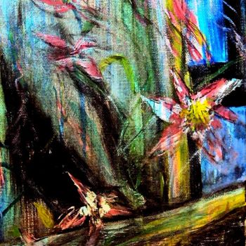 Картина под названием "Гонимые ветром." - Irina Dubinina, Подлинное произведение искусства, Другой