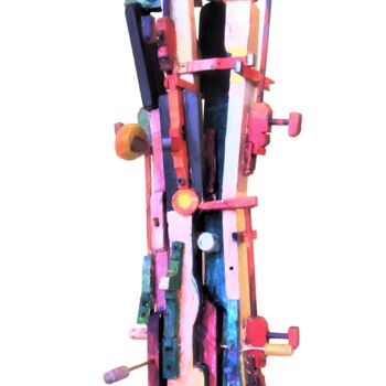Скульптура под названием ""МузЛик 20ЛФ"( Архи…" - Леонид Феодор, Подлинное произведение искусства, Дерево