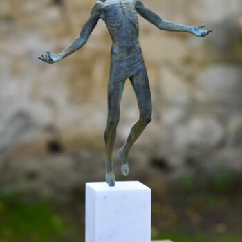 Escultura intitulada "Untitle" por Ferenc Monostori, Obras de arte originais, Bronze