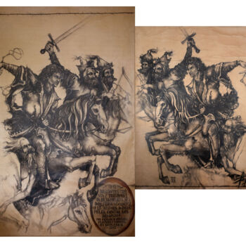 Drawing titled "The Story of Anothe…" by Fermin Fleites, Original Artwork, Charcoal