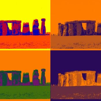 Digital Arts titled "stonehenge.jpg" by Fernanda Raineri, Original Artwork