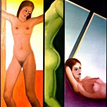 Pintura intitulada "o-corpo-6.jpg" por Fernando Barreto, Obras de arte originais, Óleo