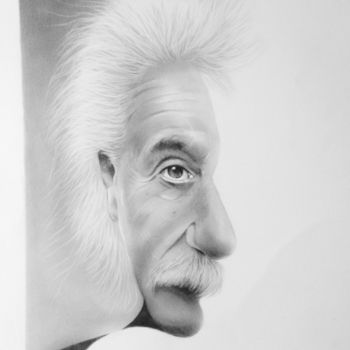 Disegno intitolato "albert-einstein.jpg" da Fernando Cezan, Opera d'arte originale, Altro