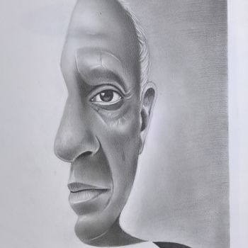 Drawing titled "PICASSO" by Fernando Cezan, Original Artwork, Other