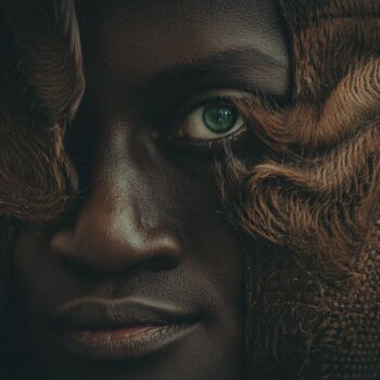 Arts numériques intitulée "Aborigen" par Fernando David Amador De Paz, Œuvre d'art originale, Image générée par l'IA