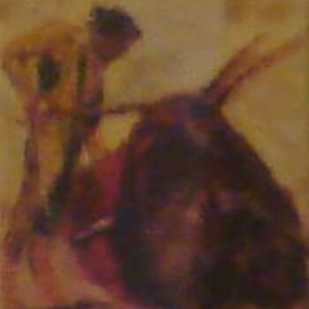 Pittura intitolato "PASE DE TOREO" da Fernando Caballero, Opera d'arte originale