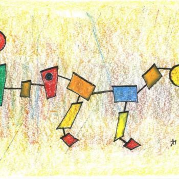 绘画 标题为“Los colores de la t…” 由Fernando Calvo, 原创艺术品